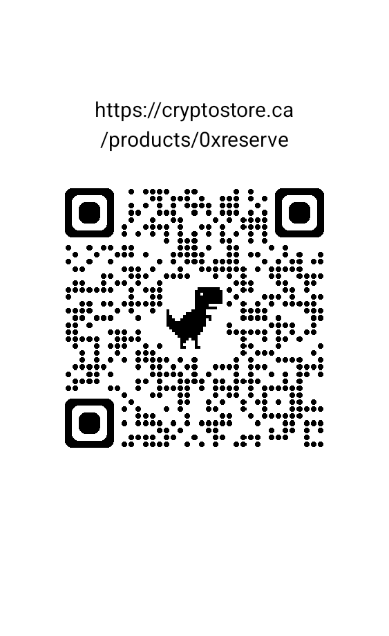 QR code with a logo and a URL 