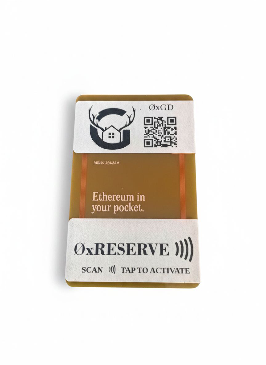 0xReserve Infrastructure Card x 10 (Phase 1 Allocation)